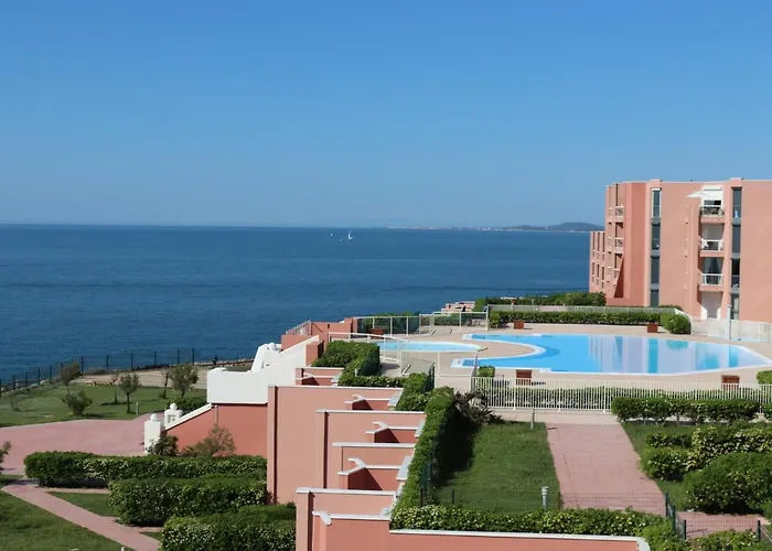 Studio Climatise Avec Terrasse, Vue Mer Et Parking Prive - Fr-1-472A-140 Daire