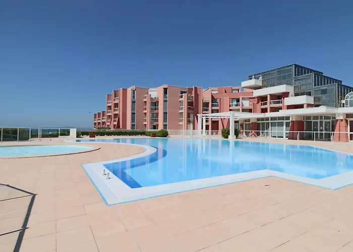 Studio Climatise Avec Terrasse, Vue Mer Et Parking Prive - Fr-1-472A-140 Daire Sète